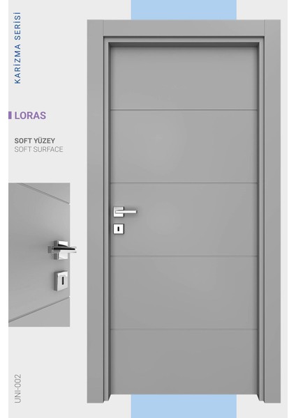 Melamin Karizma Loras Iki Oda Kapısı, 76/204/14-17 cm fiyatları