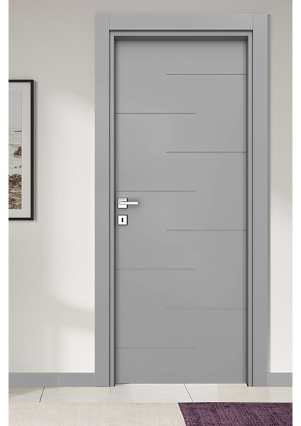 Melamin Karizma Loras Beş Oda Kapısı, 76/204/18-27 cm