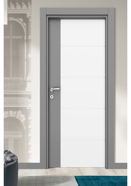 Melamin Elit Loras Oda Kapısı, 76/204/9-13 cm