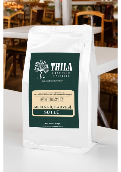 Thila Coffee Menengiç Kahvesi Sütlü 250gr