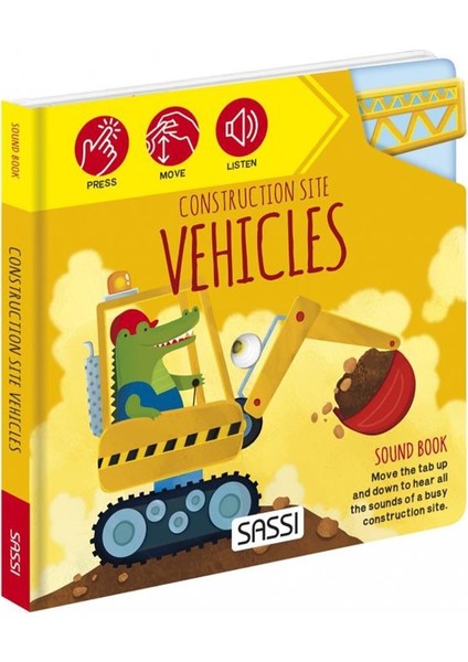 Sound Books - Construction Site Vehicles