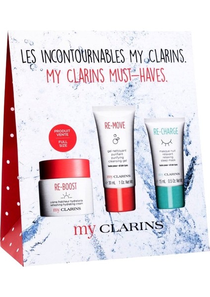 My Clarins Re-Boost Refreshin Hydrating Cream 50ML Set