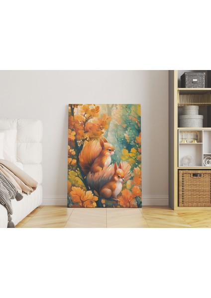 Sincap Minimalist Modern Kanvas Tablo - Salon Oturma Odası Mutfak Ofis Için Duvar Dekoru