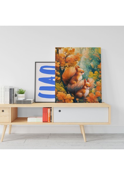 Sincap Minimalist Modern Kanvas Tablo - Salon Oturma Odası Mutfak Ofis Için Duvar Dekoru