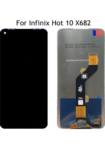 Infinix Hot 10 Uyumlu LCD Ekran