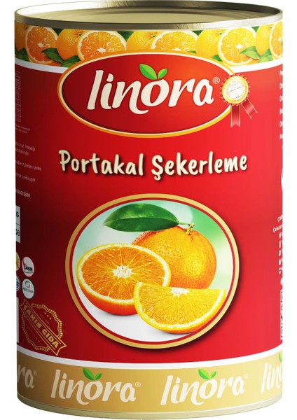 Portakal Şekerleme 5/1 Teneke