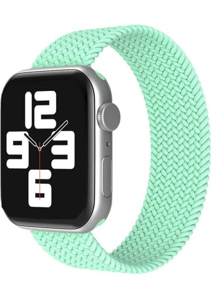 Apple Watch Solo Loop S Beden 42 44 45MM Esnek Örgü Kordon