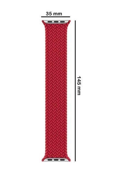Apple Watch Solo Loop S Beden 42 44 45MM Esnek Örgü Kordon