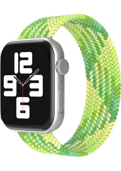 Apple Watch Solo Loop S Beden 42 44 45MM Esnek Örgü Kordon