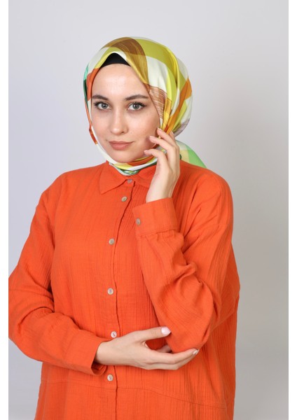 Tina Twill Eşarp Yeşil