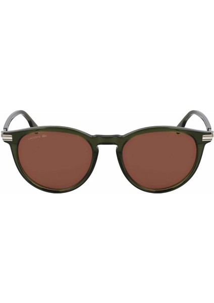L 6034S 275 51 Unisex Oval Şeffaf Yeşil Kemik Güneş Gözlüğü fiyatları
