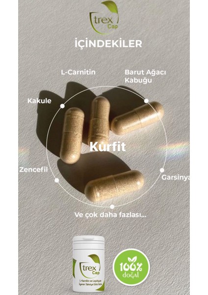 Trexta Trexcap Hızlı Detoks1 Aylık Kurfit