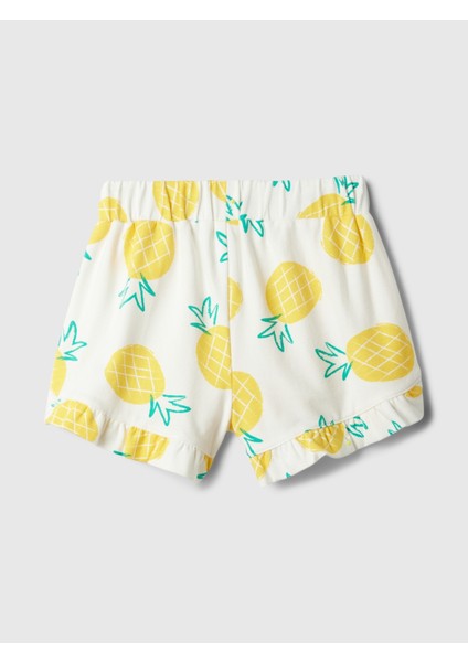 Kız Bebek Beyaz Mix And Match Fırfırlı Şort fiyatları