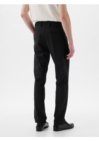 Erkek Siyah Slim Fit Modern Khaki Pantolon fırsatları