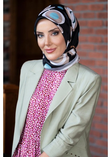 Lilith Twill Eşarp Siyah