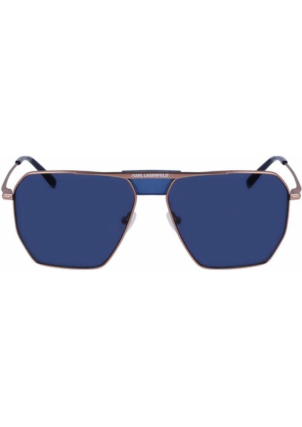 Karl Lagerfeld Kl 350S 718 58 Erkek Pilot Bronz Metal Güneş Gözlüğü