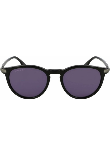 L 6034S 001 51 Unisex Oval Füme Kemik Güneş Gözlüğü