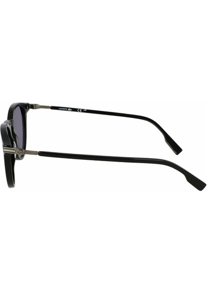 L 6034S 001 51 Unisex Oval Füme Kemik Güneş Gözlüğü