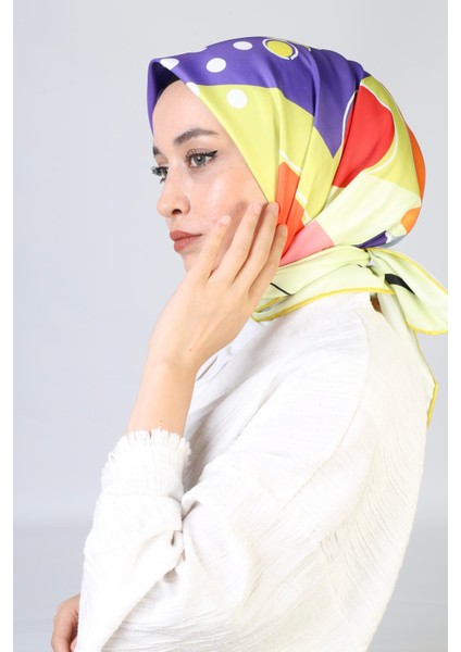 Oasis Twill Eşarp Sarı
