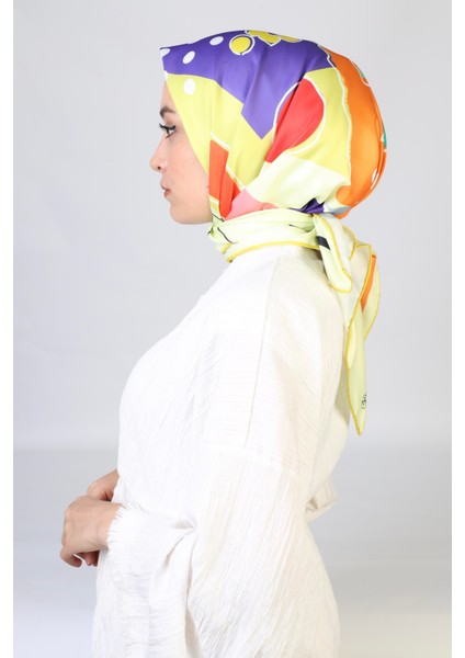 Oasis Twill Eşarp Sarı