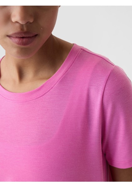 Kadın Pembe Gapfit Breathe T-Shirt modelleri