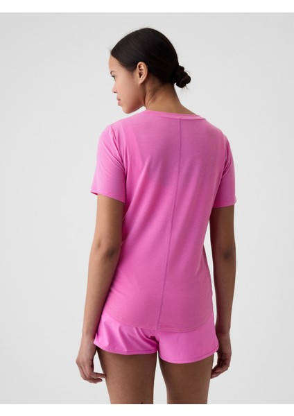 Kadın Pembe Gapfit Breathe T-Shirt indirimleri