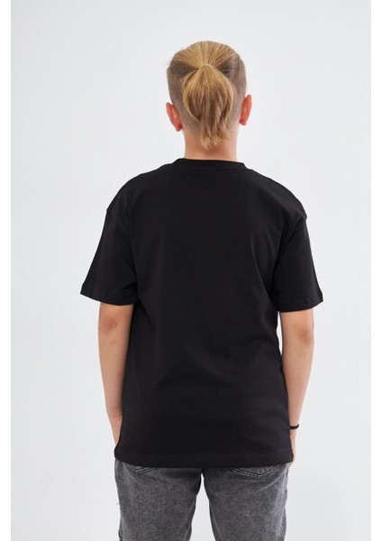 Atatürk Tasarım Baskılı Siyah Çocuk T-Shirt fiyatları