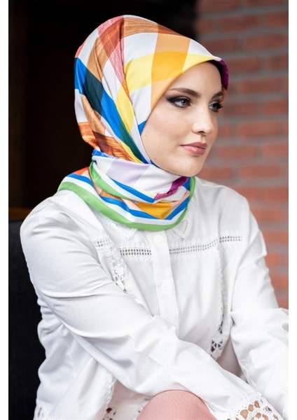 Tina Twill Eşarp Vizon