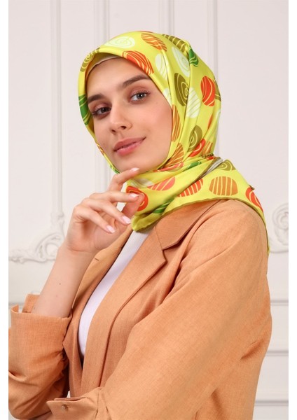Dora Twill Eşarp Sarı