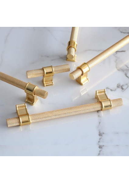 Hisar Altın Gold Metal Kulp 160 mm Tırtıklı Desen Çekmece Mobilya Mutfak Dolabı Dolap Kulpları Kulbu modelleri
