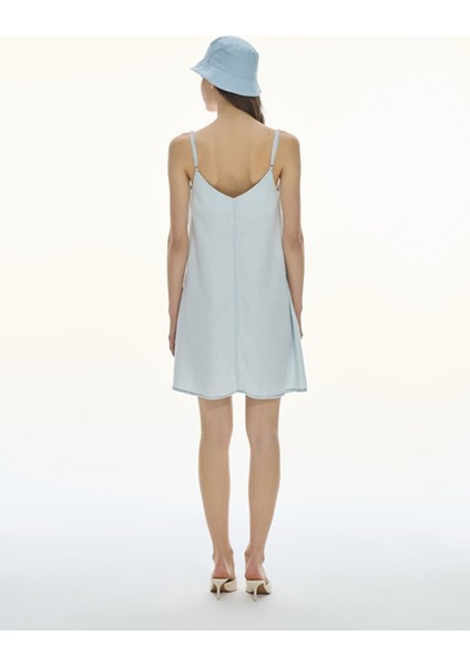 Kadın Parısa Mını Jean Elbise fiyatları