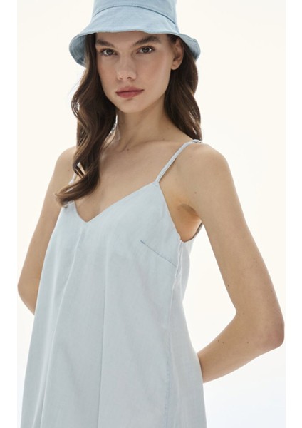 Kadın Parısa Mını Jean Elbise fırsatları