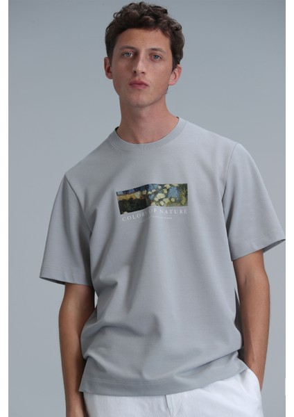 Bıanca Modern Grafik T- Shirt Siyah