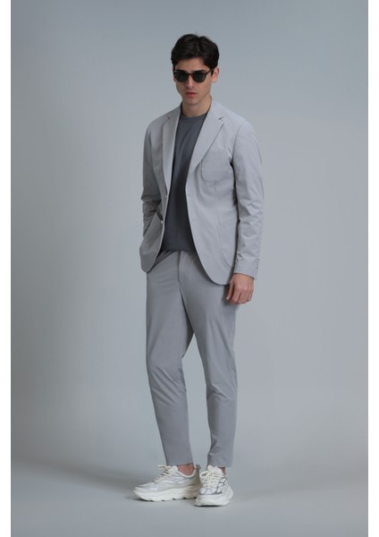 Alex Smart Erkek Chino Pantolon Slim Fit Siyah