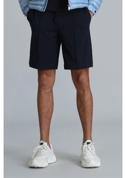 Chrıs Spor Erkek Chino Şort Slim Fit Siyah