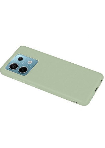 Xiaomi Redmi Için Not 13 Pro 5g/poco X6 5g Tpu Telefon Koruyucu Kılıf Mat Telefon Arka Kapak-Matcha Yeşil (Yurt Dışından) modelleri