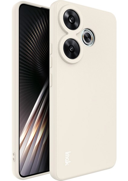 Xiaomi Poco F6 5g Kılıf Düz Kenar Tpu Telefon Kapağı-Beyaz (Yurt Dışından)