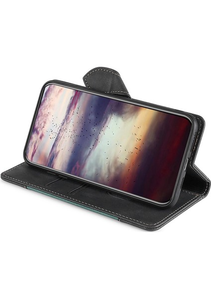 Xiaomi Poco F6 5g Kılıf Pu Deri Cüzdan Telefon Kapağı Hasır Şapka Manyetik Toka-Siyah (Yurt Dışından) fiyatları