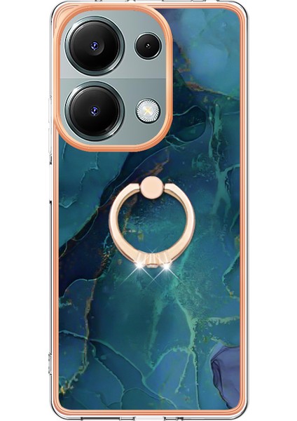Xiaomi Redmi Note 13 Pro 4g Tpu Kılıf Kickstand Telefon Kapağı-Yeşil (Yurt Dışından)