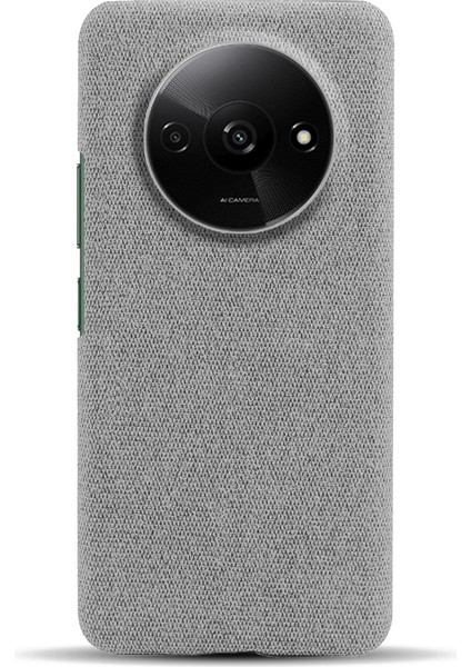 Xiaomi Poco C61 4g Cep Telefonu Kılıfı Kumaş + Pc Düşmeye Dayanıklı Kapak-Açık Gri Için (Yurt Dışından) fiyatları