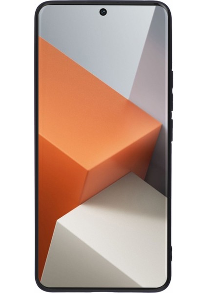 Xiaomi Redmi Note 13 Pro+5g Telefon Kılıfı Parlak Yüzey Yumuşak Tpu Arka Kapak-Siyah (Yurt Dışından)