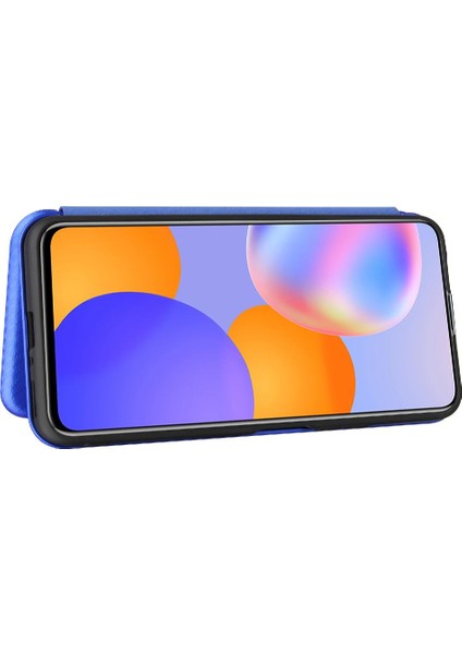 Kart ile Huawei Y9A Tam Koruma Deri Folio Flip Case Için Kılıf (Yurt Dışından)