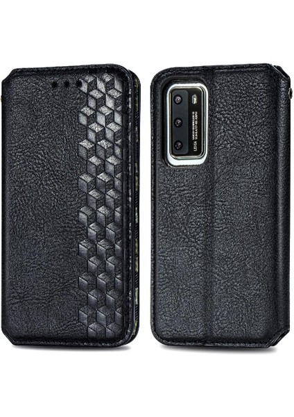 Huawei P40 Deri Kılıf Kapak Kapak Moda Tasarım Cüzdan (Yurt Dışından) fiyatları