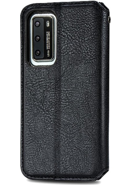 Huawei P40 Deri Kılıf Kapak Kapak Moda Tasarım Cüzdan (Yurt Dışından) modelleri