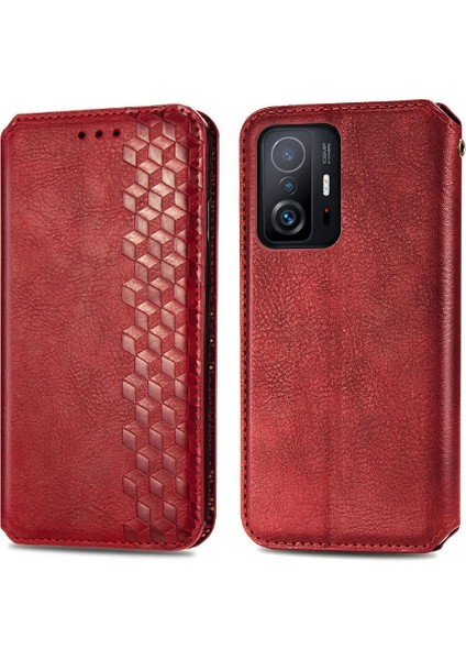 Xıaomı 11T Pro Moda Tasarım Kapak Çevirin Cüzdan Fonksiyonu Deri (Yurt Dışından) modelleri