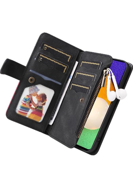 Kart Yuvası Standı Kickstand Dokuz ile Samsung Galaxy Case 5G/A52S Için Kılıf (Yurt Dışından)