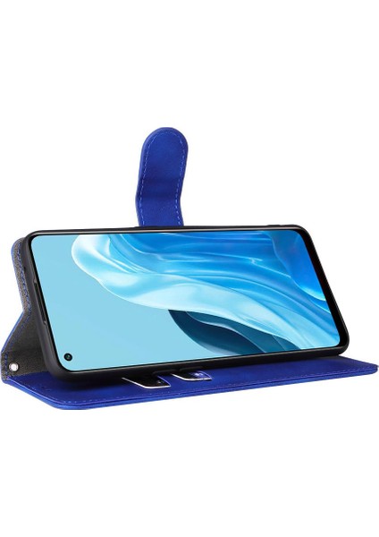 Oppo Reno7 5g/reno7 Se Deri Folio Flip Case Tam Koruma Için Kılıf (Yurt Dışından)