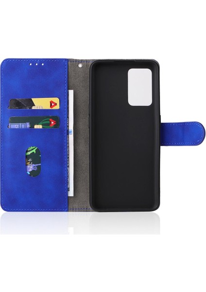 Oppo Reno7 5g/reno7 Se Deri Folio Flip Case Tam Koruma Için Kılıf (Yurt Dışından)