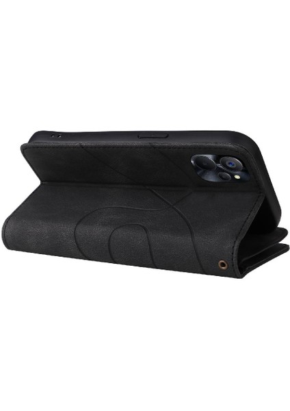 Realme 9i 5g Dokuz Kart Yuvaları Için Kılıf Kickstand Koruyucu Fermuar Cüzdan (Yurt Dışından)