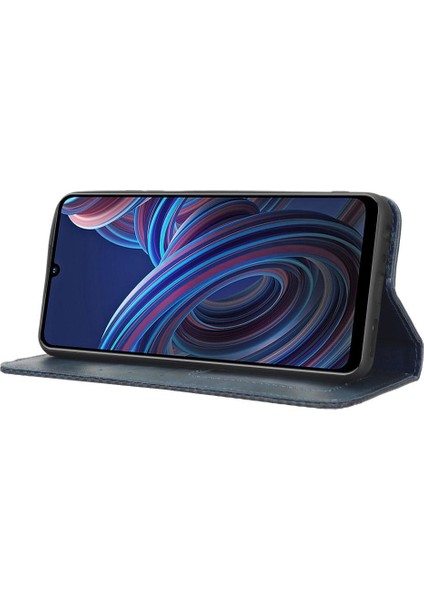 Zte Blade A72 5g Manyetik Kapatma Pu Deri Cüzdan (Yurt Dışından)